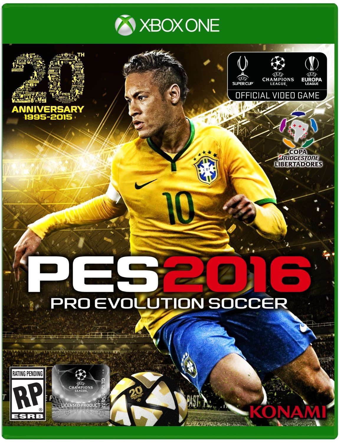 Pro Evolution Soccer 2016-Xbox One By:Konami Eur:22.75 Ден2:1399