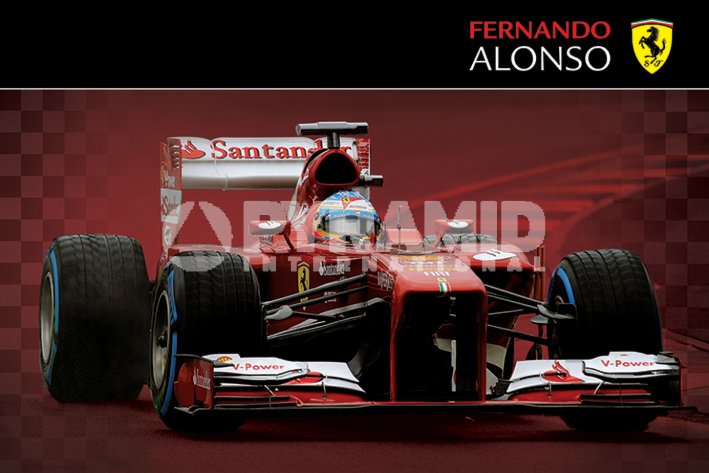 Ferrari (Alonso) Maxi Poster By: Eur:2,26 Ден1:139