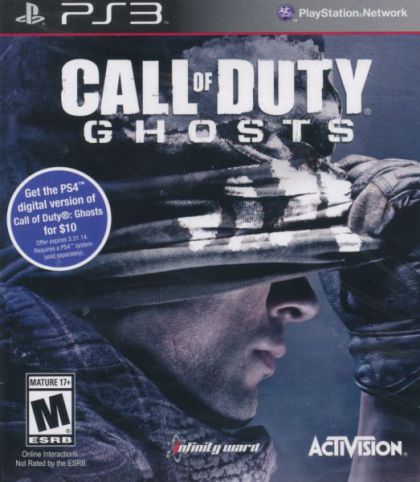 Call of Duty: Ghosts-PlayStation 3 By:Infinity Ward Eur:12.99  Ден3:799
