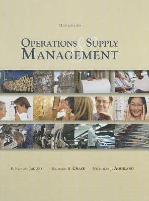 Operations and Supply Management - The McGraw-Hill/Irwin Series. By:Aquilano, Nicholas J. Eur:19,50  Ден3:1199