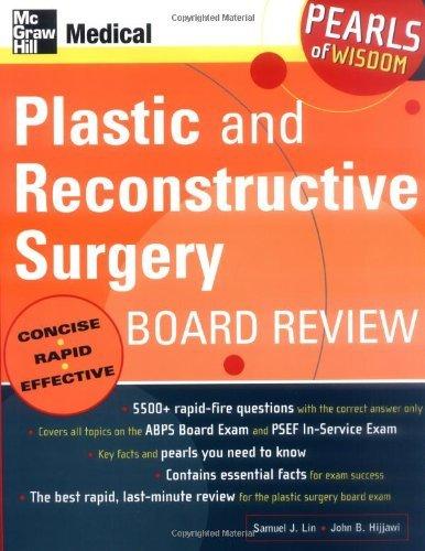 Plastic and Reconstructive Surgery Board Review: Pearls of Wisdom By:Lin, Samuel J. Eur:34,13 Ден2:4099