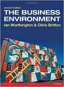 Business Environment By:Iam Worthington; Chris Britton Eur:26 Ден2:2999