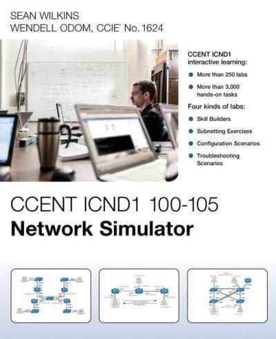 CCENT ICND1 100-105 Network Simulator - Network Simulator By:Odom, Wendell Eur:73,15 Ден1:2899