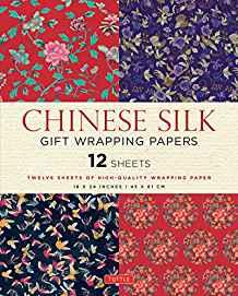 Chinese Silk Gift Wrapping Papers : 12 Sheets of High-Quality 18 x 24 inch Wrapping Paper By:Publishing, Tuttle Eur:1.61 Ден2:699