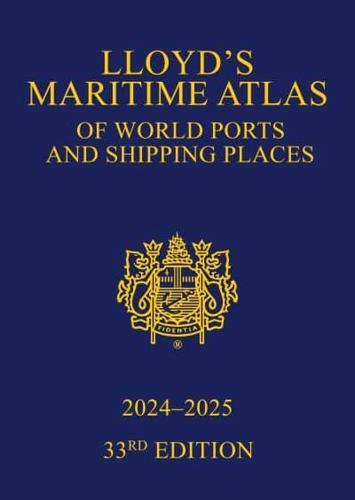 Lloyd's Maritime Atlas of World Ports and Shipping Places 2024-2025 By:(COR), Informa UK Ltd Eur:52,02 Ден1:9299