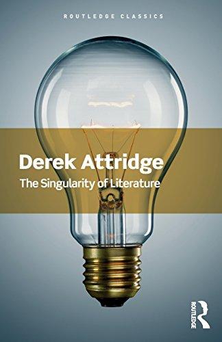 The Singularity of Literature By:Attridge, Derek Eur:16,24 Ден1:1199