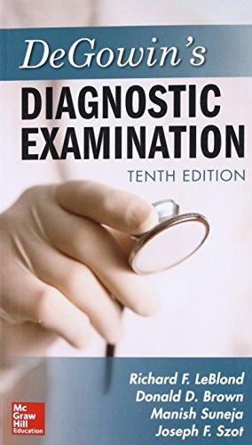 DeGowin's Diagnostic Examination, Tenth Edition (Lange) By:LeBlond, Richard Eur:81,28 Ден1:3999