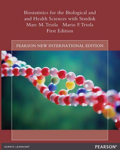 Biostatistics for the Biological and Health Sciences With Statdisk - Pearson Custom Library By:Triola, Triola Eur:42.26 Ден1:3499