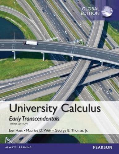 University Calculus By:Weir, Maurice D. Eur:34,13  Ден3:2099