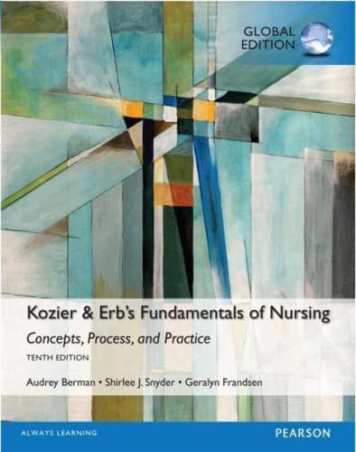 Kozier & Erb's Fundamentals of Nursing By:Kozier, Barbara Eur:34,13  Ден3:2099