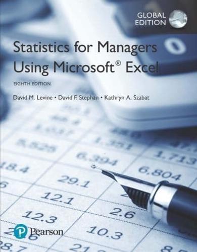 Statistics for Managers Using Microsoft Excel By:Kathryn A. Szabat Eur:24,37 Ден2:1199