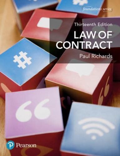 Law of Contract - Foundations Series By:Richards, Paul Eur:45.51 Ден1:2999