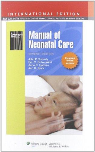 Manual of Neonatal Care By:Cloherty, John P. Eur:35,76  Ден3:2199