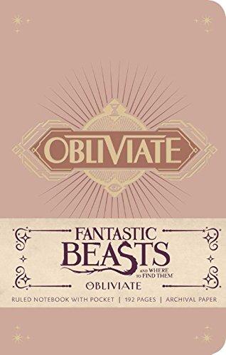 Fantastic Beasts and Where to Find Them: Obliviate Hardcover Ruled Notebook By:Editions, Insight Eur:12,99 Ден2:799