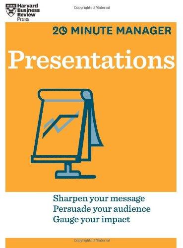 Presentations (HBR 20-Minute Manager Series) By:Review, Harvard Business Eur:60,15 Ден1:799