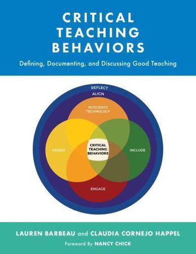 Critical Teaching Behaviors By:Happel, Claudia A. Cornejo Eur:42,26 Ден1:2099
