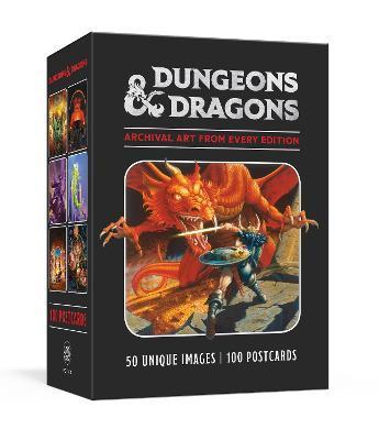 Dungeons & Dragons 100 Postcards: Archival Art from Every Edition : 100 Postcards By:Dragons, Official Dungeons & Eur:1,61 Ден2:1299