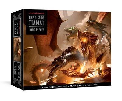 The Rise of Tiamat Dragon Puzzle : 1000-Piece Jigsaw Puzzle Featuring the Queen of Evil Dragons: Jigsaw Puzzles for Adults By:Licensed, Official Dungeons & Dragons Eur:19.50 Ден2:1199
