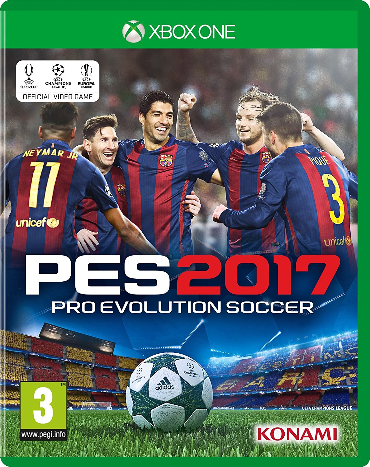 Pro Evolution Soccer (PES) 2017 /Xbox One By:Microsoft Eur:22,75 Ден2:1399