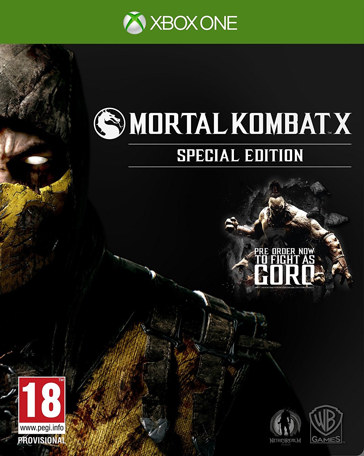 Mortal Kombat X-Xbox One By:NetherRealm Eur:22.75 Ден1:1399