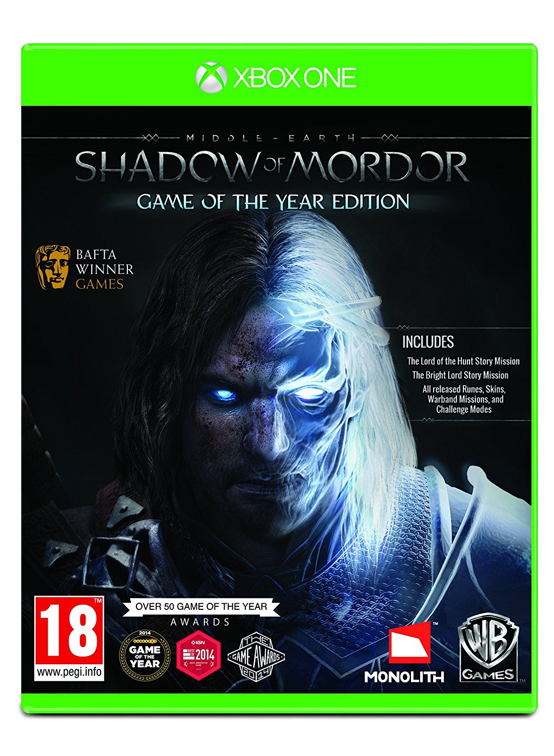 Middle-Earth: Shadow of Mordor-Xbox One By:Monolith Productions Eur:22,75 Ден2:1399