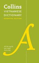 Collins Vietnamese Dictionary Essential Edition By:Dictionaries, Collins Eur:22,75 Ден2:300