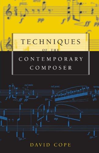 Techniques of the Contemporary Composer By:Cope, David Eur:3,24 Ден2:2999