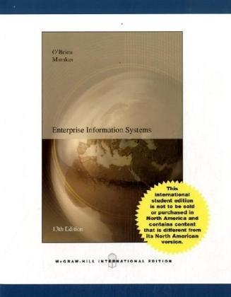 Enterprise Information Systems By:O'Brien, James A. Eur:48.76 Ден1:499