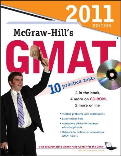 McGraw-Hill's GMAT with CD-ROM, 2011 Edition By:Hasik, James Eur:29,25 Ден1:1499