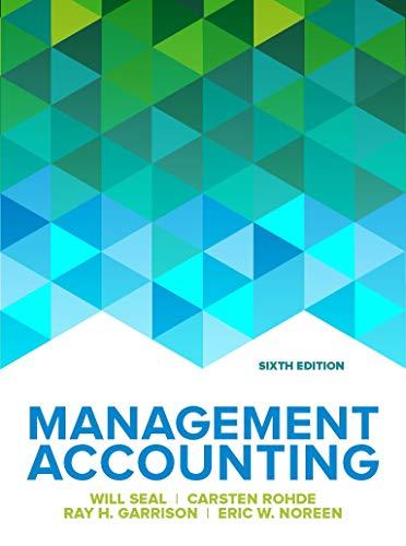 Management Accounting, 6e By:Rohde, Carsten Eur:8,11 Ден1:3199