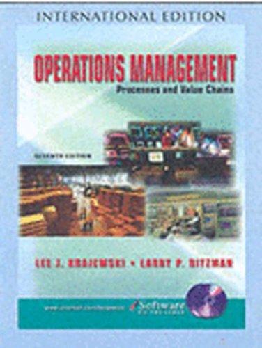 Operations Management : International Edition By:Krajewski, Lee J. Eur:35,76 Ден1:2299