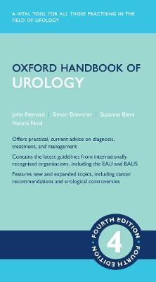 Oxford Handbook of Urology By:Reynard, John Eur:42,26  Ден3:2599