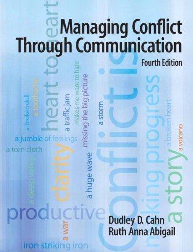 Managing Conflict Through Communication By:Abigail, Ruth Anna Eur:65,02 Ден2:5899