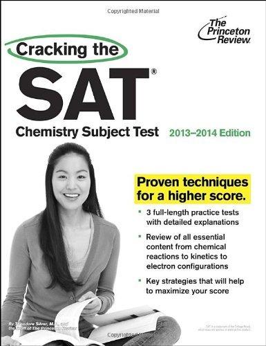 Cracking the SAT Chemistry Subject Test, 2013-2014 Edition By:Review, Princeton Eur:4,88 Ден2:1499