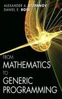 From Mathematics to Generic Programming By:Stepanov, Alexander A. Eur:19,50 Ден2:2999