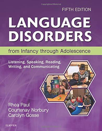 Language Disorders from Infancy through Adolescence : Listening, Speaking, Reading, Writing, and Communicating By:Paul, Rhea Eur:34,13 Ден1:5999