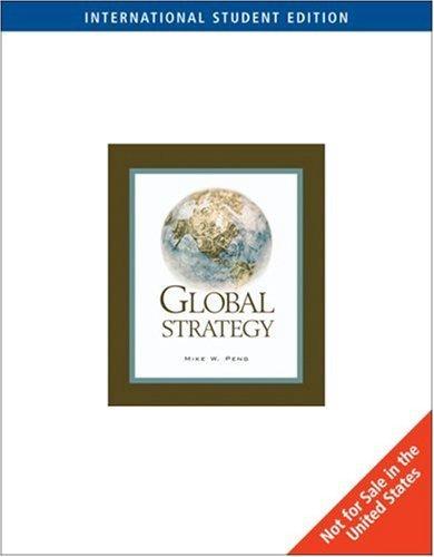Global Strategy: With World Map and Infotrac By:Peng, Mike W. Eur:39,01 Ден1:499