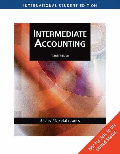 Intermediate Accounting By:Bazley, John D. Eur:81,28 Ден1:2399