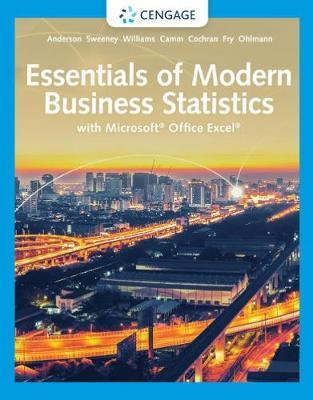 Essentials of Modern Business Statistics with Microsoft (R) Excel (R) By:Anderson, David Eur:224,37  Ден3:13799