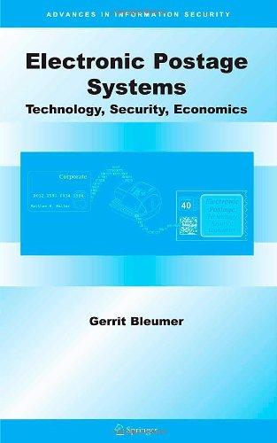 Electronic Postage Systems : Technology, Security, Economics By:Bleumer, Gerrit Eur:17,87 Ден1:11599