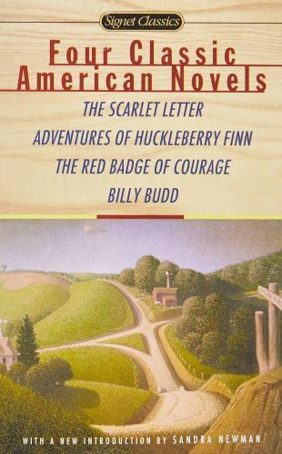 Four Classic American Novels : The Scarlet Letter, Adventures of Huckleberry Finn, The Red Badge of Courage and Billy Budd By:Hawthorne, Nathaniel Eur:1,12 Ден2:199