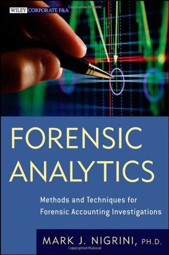 Forensic Analytics By:Nigrini, Mark J. Eur:37,38  Ден3:2299