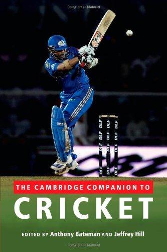 The Cambridge Companion to Cricket By:Bateman, Anthony Eur:12,99 Ден2:1199