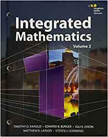 Hmh Integrated Math 1 : Interactive Student Edition Volume 2 (Consumable) 2015 By:Harcourt, Houghton Mifflin Eur:34,13 Ден2:1199