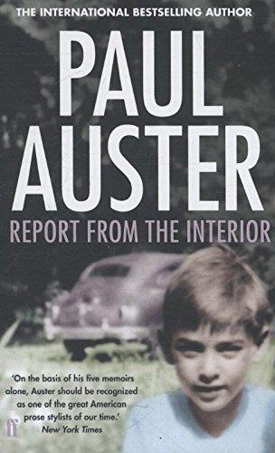 Report from the Interior By:Auster, Paul Eur:11,37 Ден2:499