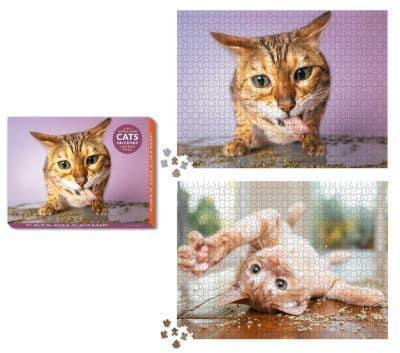 Cats on Catnip 2-In-1 Double-Sided 1,000-Piece Puzzle By:Marttila, Andrew Eur:14,62 Ден2:999