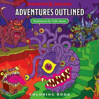 Dungeons & Dragons Adventures Outlined Coloring Book By:James, Todd Eur:4,86 Ден1:999