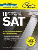 10 Practice Tests for the SAT By:(Firm), Princeton Review Eur:17,87 Ден2:300