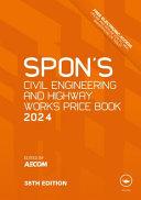 Spon's Civil Engineering and Highway Works Price Book 2024 By: Eur:117.06 Ден1:13999