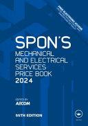 Spon's Mechanical and Electrical Services Price Book 2024 By: Eur:115,43 Ден1:12999